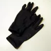 Fekete latex kesztyű - L méret