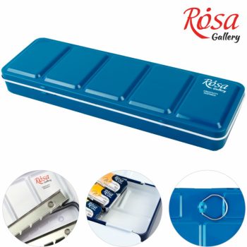 Üres doboz akvarellhez Rosa – 21 db türkiz