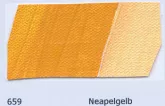 Academy akril festék 60ml  659 nápolyi sárga