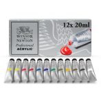 Set of acrylic paints W&N Professional 12x20ml
