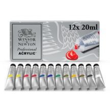 Set of acrylic paints W&N Professional 12x20ml