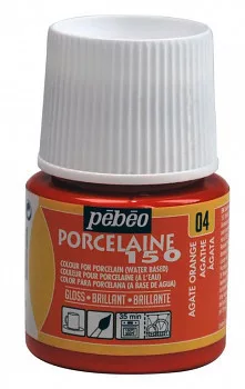 Porcelán festék Porcelaine 45ml - 04 narancs achát Porcelán festék Porcelaine 45ml - 04 narancs achát