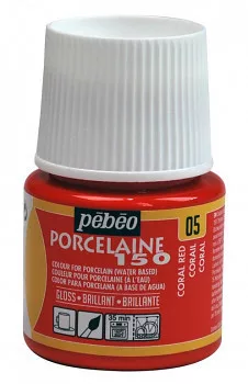 Porcelán festék Porcelaine 45ml - 05 korallpiros Porcelán festék Porcelaine 45ml - 05 korallpiros