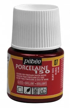 Porcelán festék Porcelaine 45ml 07 rubinvörös Porcelán festék Porcelaine 45ml 07 rubinvörös