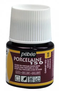 Porcelán festék Porcelaine 45ml  11 vörös gránát