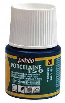 Porcelán festék Porcelaine 45ml - 20 turkíz