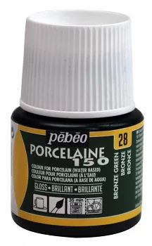 Porcelán festék Porcelaine 45ml 28 zöld bronz Porcelán festék Porcelaine 45ml 28 zöld bronz