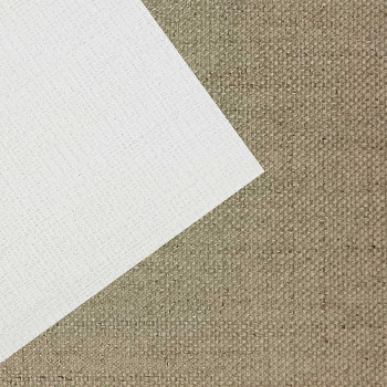 Bacco kockás vászon len 2403 350g - szélesség 210cm, méterárú