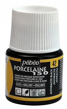 Porcelán festék Porcelaine 45ml  42 fekete