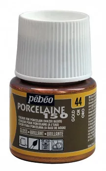 Porcelán festék Porcelaine 45ml  44 arany
