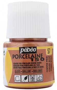 Porcelán festék Porcelaine 45ml 57 réz rózsaszín Porcelán festék Porcelaine 45ml 57 réz rózsaszín