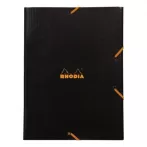 Rhodia szelep lapok 24x32cm Black Rhodia szelep lapok 24x32cm Black
