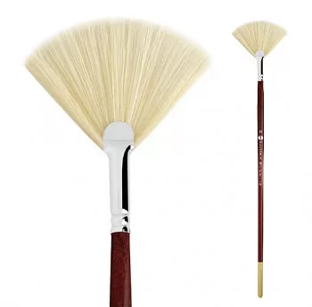 ecset Extra fine Bristle fan 55 - size 4 ecset Extra fine Bristle fan 55 - size 4