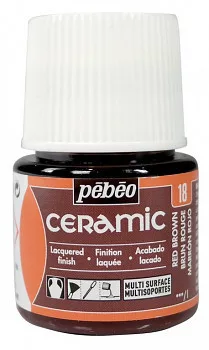 Kerámia festék Ceramic 45ml - 18 red-brown dark Kerámia festék Ceramic 45ml - 18 red-brown dark