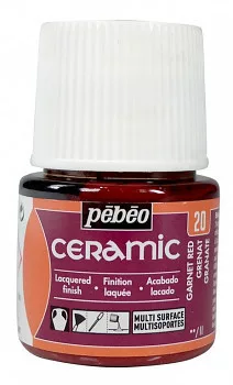 Kerámia festék Ceramic 45ml - 20 red garnet