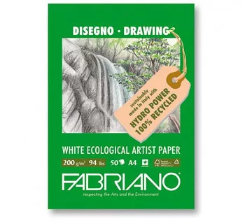 Vázlatfüzet Fabriano Eco Drawing 200g A4