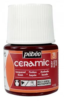 Kerámia festék Ceramic 45ml - 29 ruby