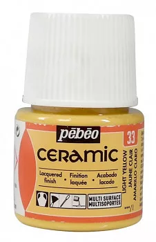 Kerámia festék Ceramic 45ml - 33 light yellow