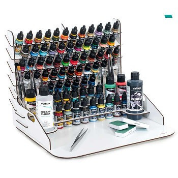 Vallejo munkaállomás – paint rack Vallejo 40x30cm