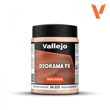 Vallejo Diorama FX 200ml – Brown Water