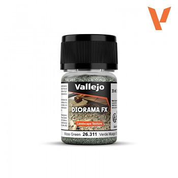 Vallejo Diorama FX 35ml – Moss Green 0.5-2mm