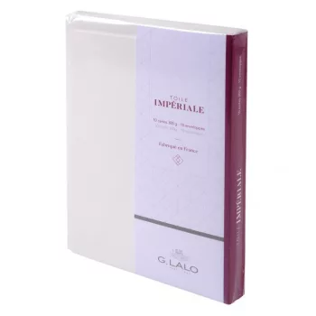 Set of envelopes and greeting cards LALO Imperial Canvas 10 pcs C6 Set of envelopes and greeting cards LALO Imperial Canvas 10 pcs C6