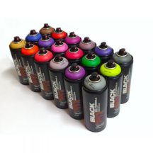 Spray festék Montana Black 400ml - 9001 Black