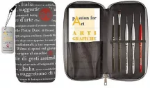 Univerzális BB Graphic ecset készlet tolltartóban
