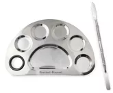 Rozsdamentes acél paletta palettakésekkel nagy 160x100mm
