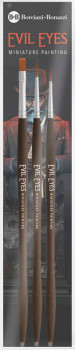 BB Evil Eyes ecset – Miniature Brush Set 3pcs