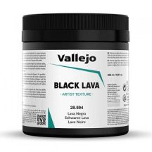 Vallejo Black Lava 500ml black paste