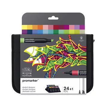 Marker készlet WN Promarker 24 db Wallet Student designer