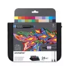 WN Promarker 24 darabos Wallet Arts and Illustration marker készlet WN Promarker 24 darabos Wallet Arts and Illustration marker készlet