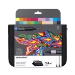   WN Promarker 24 darabos Wallet Arts and Illustration marker készlet