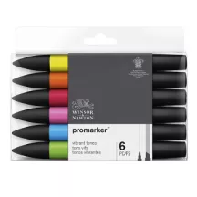 Marker készlet WN Promarker 6 db Vibrant Tones