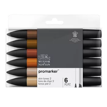 Marker készlet WN Promarker 6 db Skin Tones 2