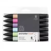 Ecset marker készlet WN Promarker 6 db Pastel Tones