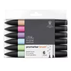Ecset marker készlet WN Promarker 6 db Pastel Tones