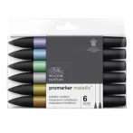 Marker készlet WN Promarker Metallic 6 db
