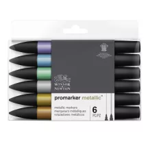 Marker készlet WN Promarker Metallic 6 db
