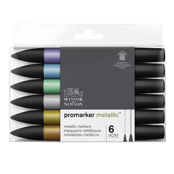 Marker készlet WN Promarker Metallic 6 db