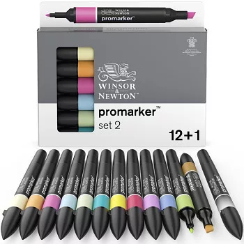 Marker készlet WN Promarker 12+1db Set 2