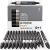 Ecset marker készlet WN Promarker 12+1db Neutral tones Ecset marker készlet WN Promarker 12+1db Neutral tones