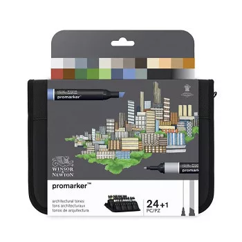 Marker készlet WN Promarker 24 db Architecture