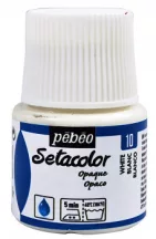 Setacolor fabric paint 45 ml - 10 titanium fehér