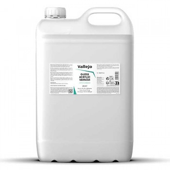 Fényes akril lakk Vallejo 5l