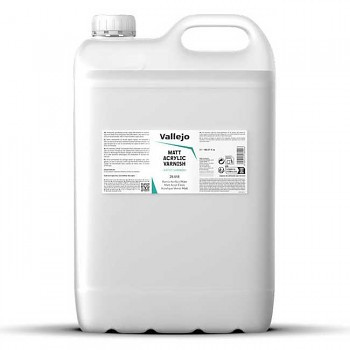 Matt akril lakk Vallejo 5l