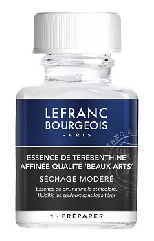Rectified turpentine Lefranc 75ml