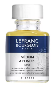 Matte medium for Lefranc oil 75ml