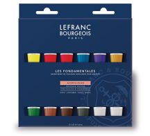 Lefranc akril festék készlet 12x20ml